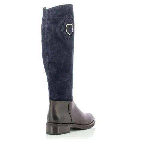 Офицерки CARLO FABIANI – E216-3664 NAVY/BROWN — снимка 2