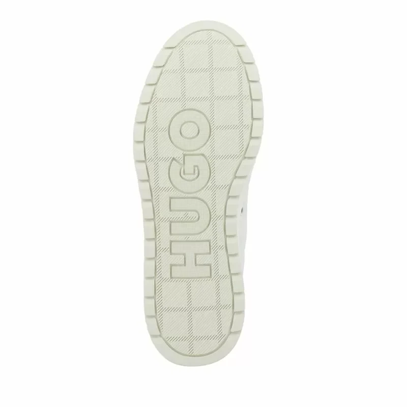 Дамски Сникърс HUGO – 50536343 LYSSA TENN NYSDPU OPEN WHITE — снимка 4
