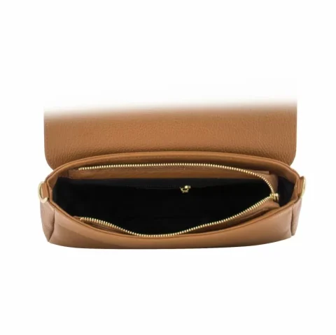 Дамски Класически Чанти DONNA ITALIANA – 740-CUOIO D17 — снимка 5