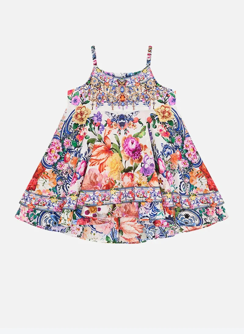 Рокля с принт 'Dutch Is Life' Camilla Kids
