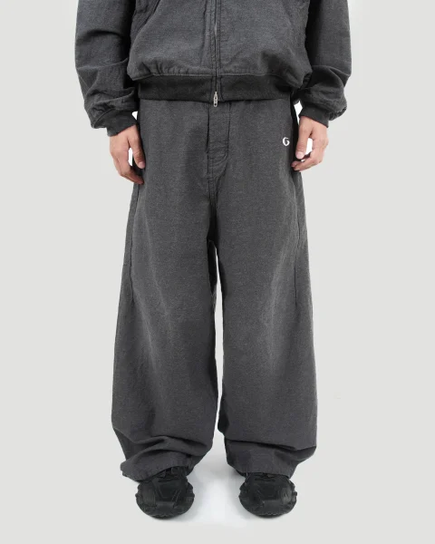 Trompe L'oeil Sweatpants in Anthracite — снимка 2