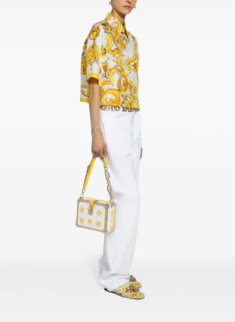 Панталон от деним Dolce&Gabbana — снимка 2