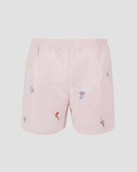 Embroidered Swim Shorts — снимка 3