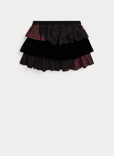 Пола с дантела 'Layered look' Ralph Lauren Kids 3-6