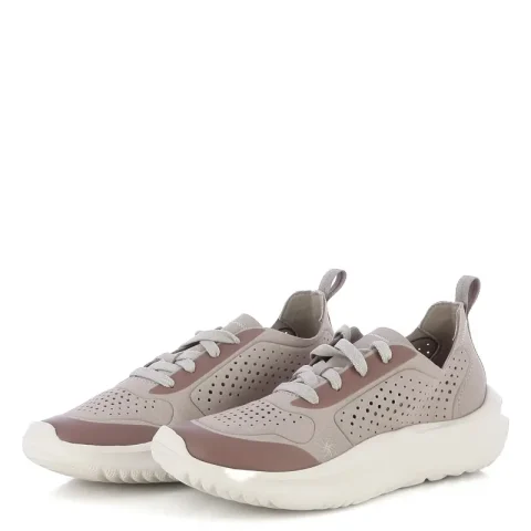 Дамски Сникърс CLARKS – 26184293 SOLEVANA TIE MAUVE COMBI — снимка 3