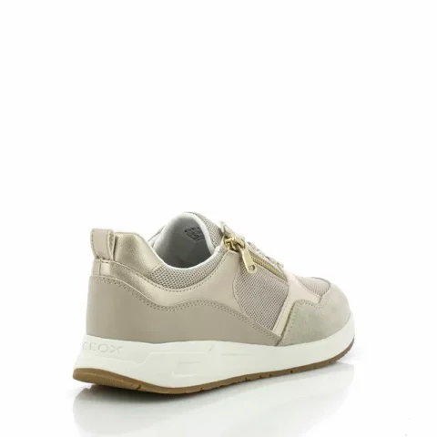 Дамски Сникърс GEOX – D35NQA D BULMYA LT GOLD/BEIGE — снимка 2