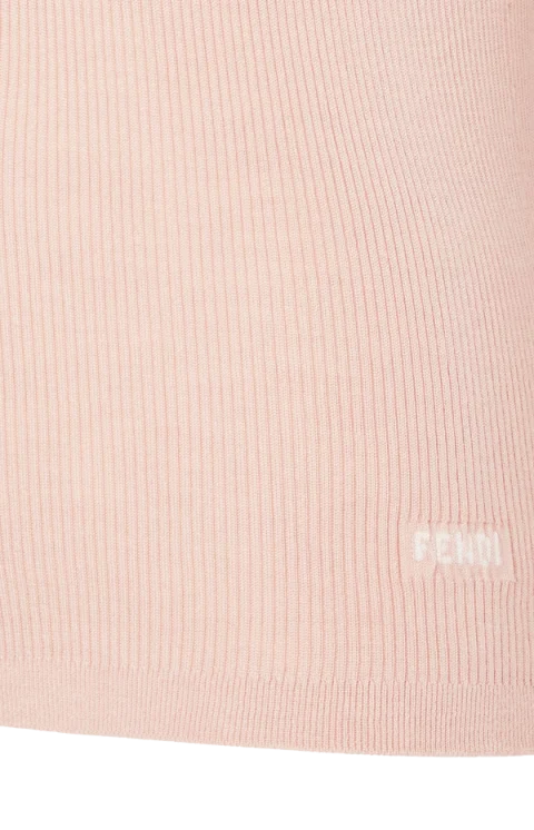 Pink Knit Polo Shirt — снимка 3