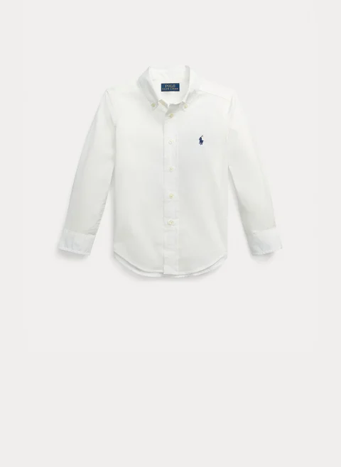 Риза с бродерия Ralph Lauren Kids 7-14