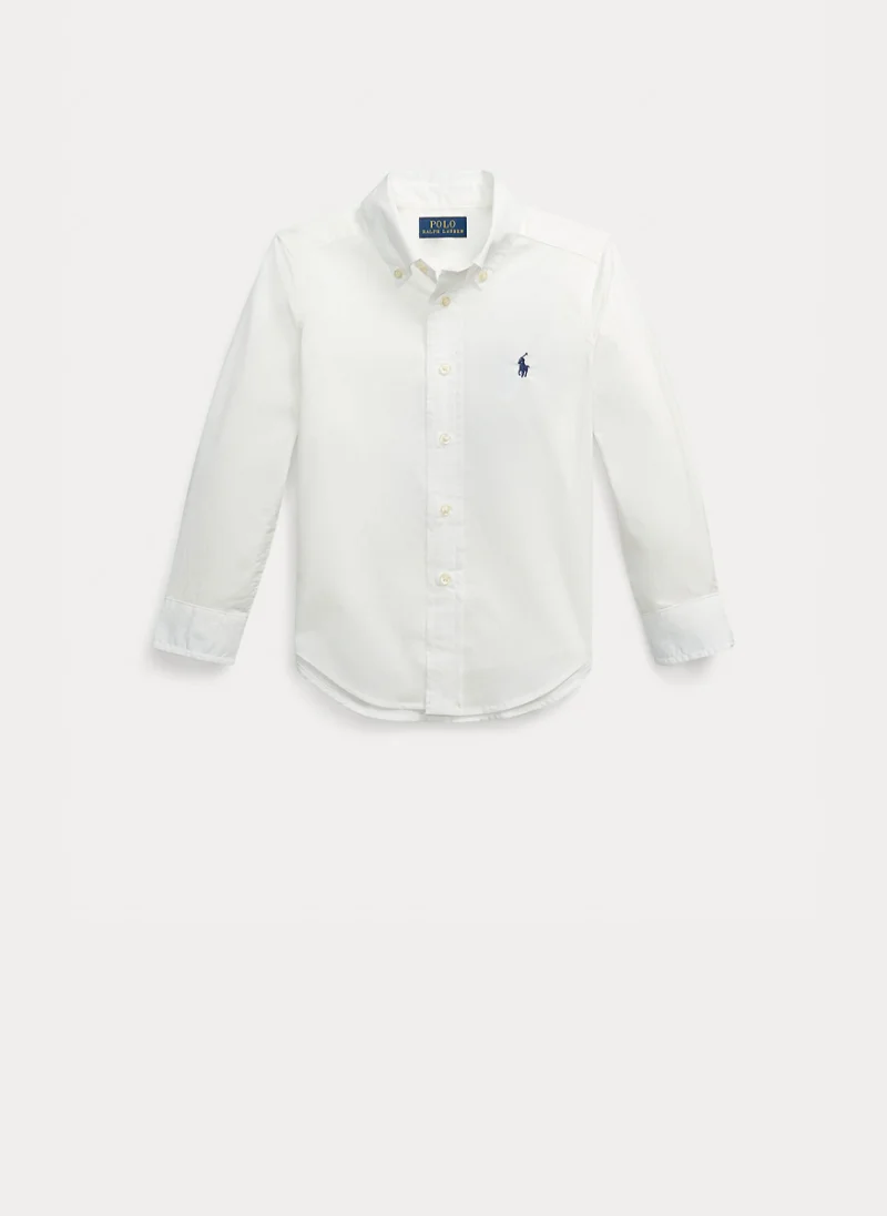 Риза с бродерия Ralph Lauren Kids 7-14