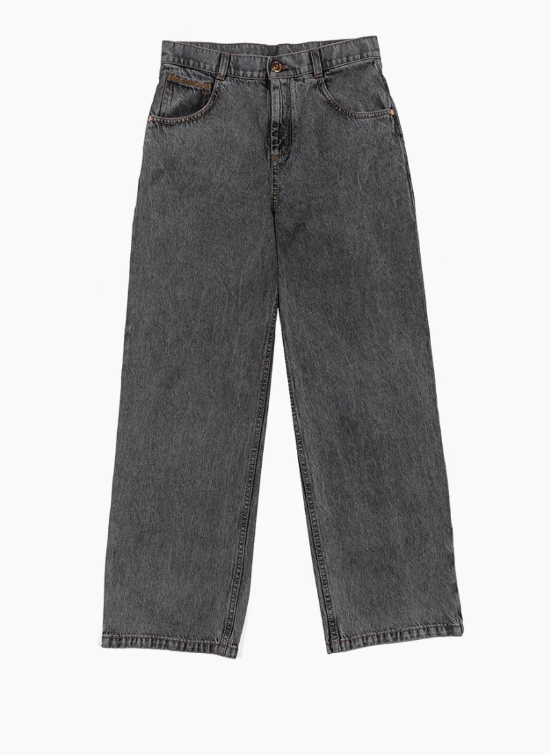 Класически деним с монили Brunello Cucinelli Kids 6