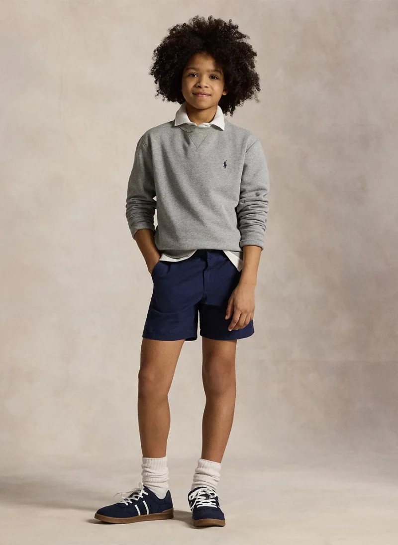 Суитшърт с бродерия Ralph Lauren Kids 7-14