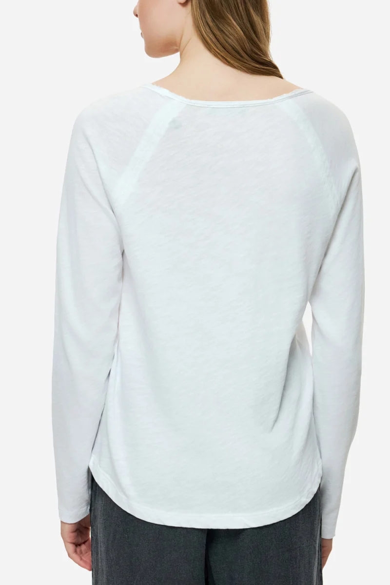 Блуза Raglan DLWL000045 white — снимка 2