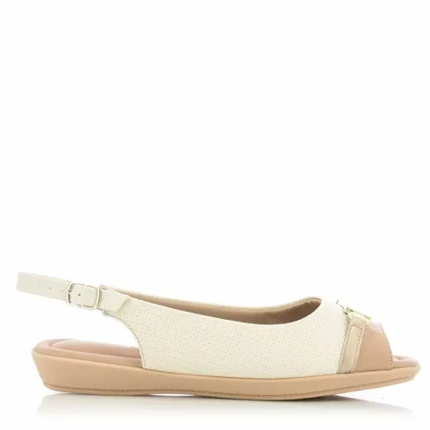 Дамски Сандали Комфорт PICCADILLY – 10302703 OFF WHITE