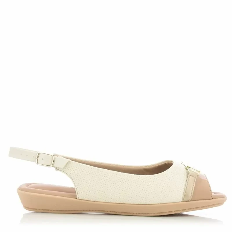 Дамски Сандали Комфорт PICCADILLY – 10302703 OFF WHITE