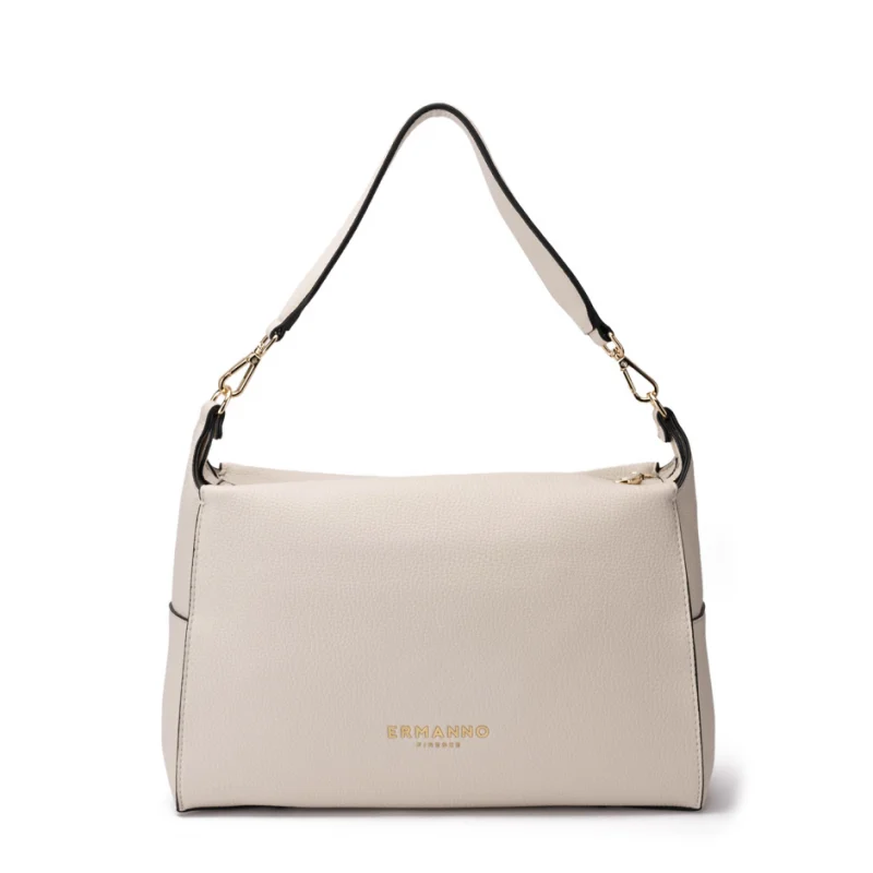 Дамска бежова чанта Victoria 26 Ermanno Firenze — снимка 7