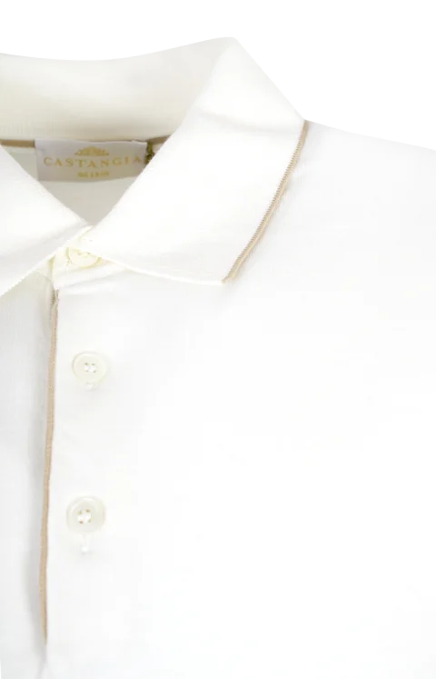 White Polo Shirt — снимка 2