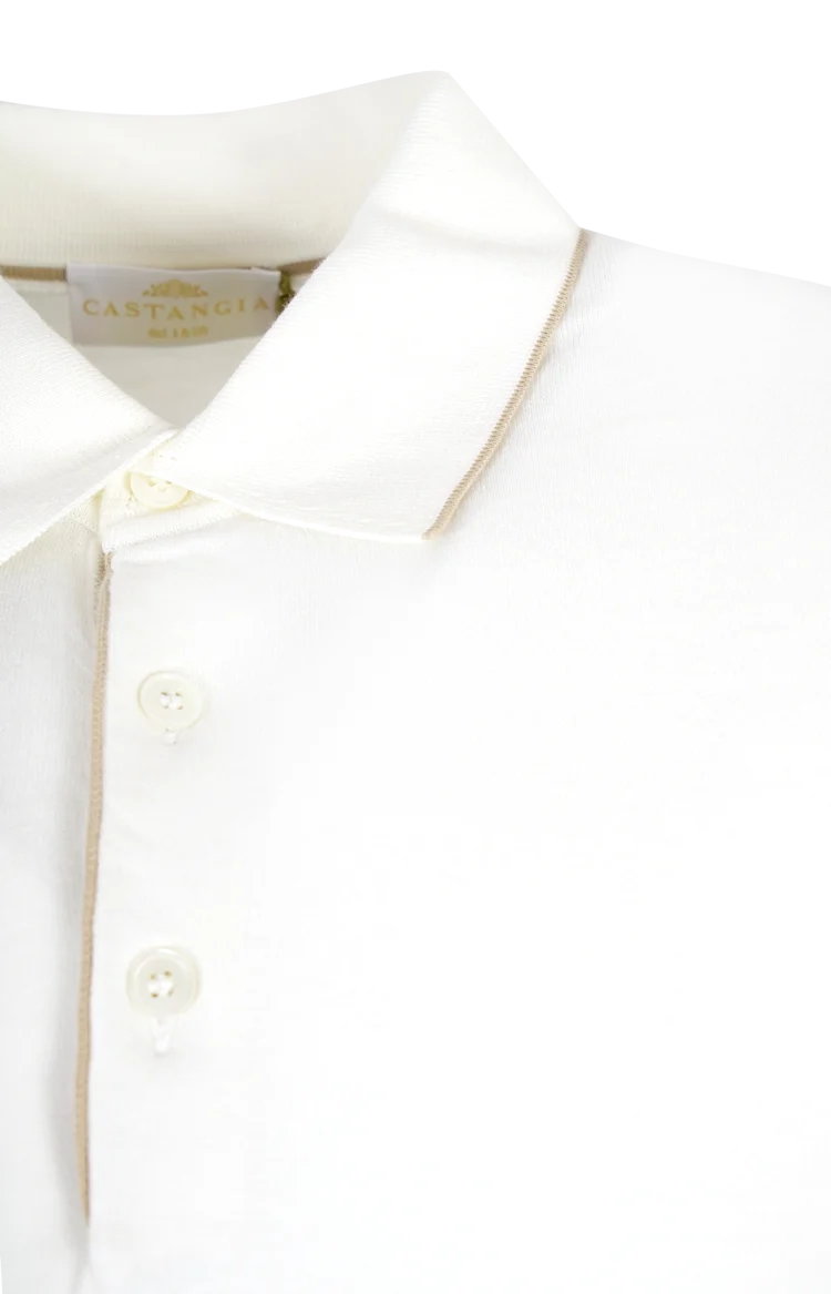 White Polo Shirt — снимка 2
