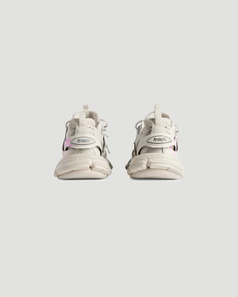 Track Signature Sneaker in Beige/pink — снимка 4