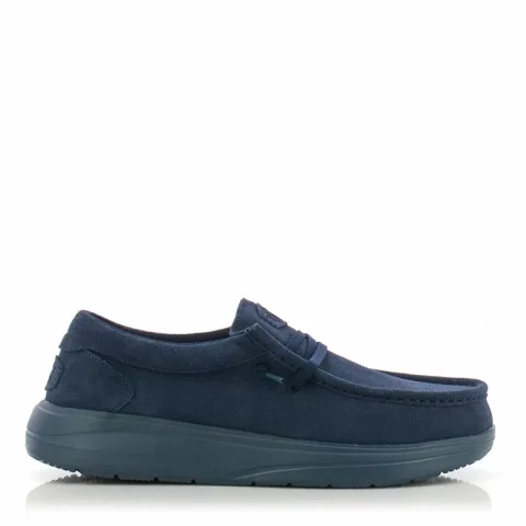 Мъжки Ежедневни HEY DUDE – 41975-4WT WALLY COMF NAVY/BLUE