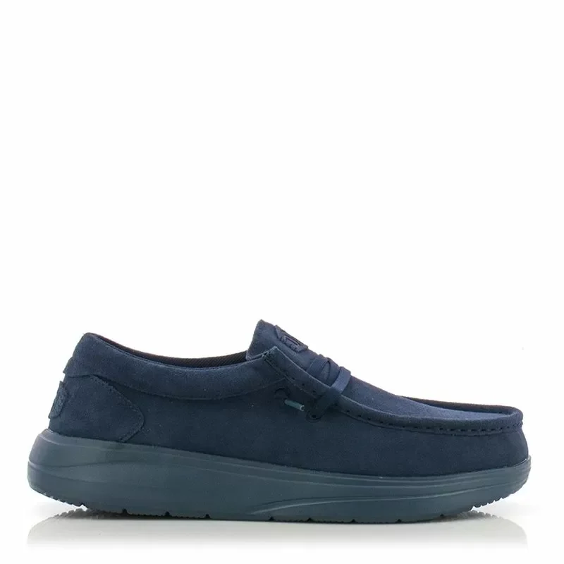 Мъжки Ежедневни HEY DUDE – 41975-4WT WALLY COMF NAVY/BLUE