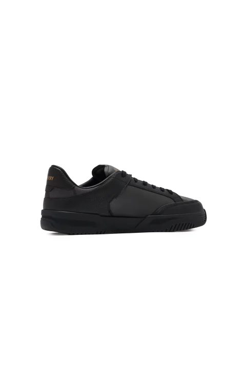 Leather and Nylon Harrow Sneakers in Black — снимка 3