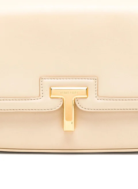 Мини кожена чанта с метален детайл Tom Ford — снимка 3