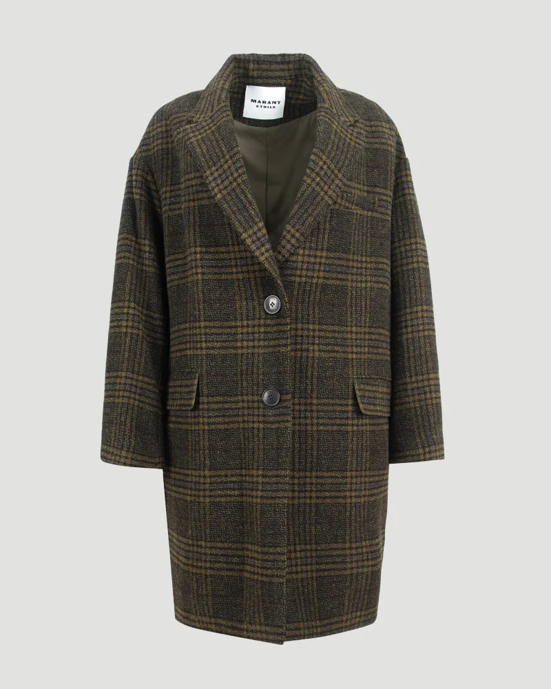 Limiza Wool Coat in Khaki