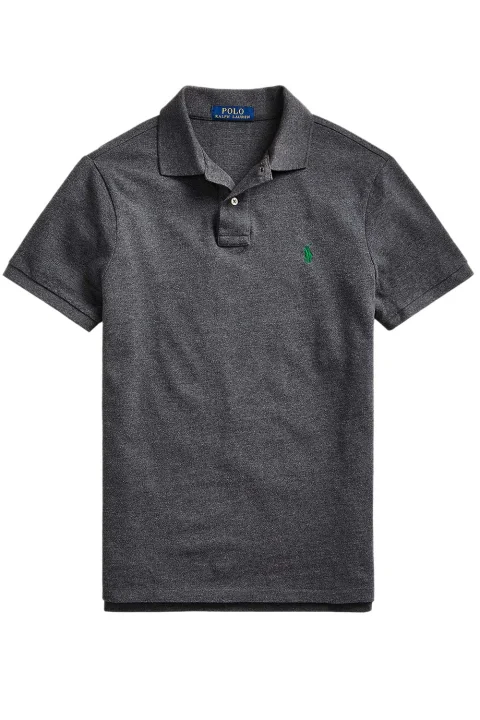 Polo Basic Mesh-Ssl-Knt 710795080008 020 grey