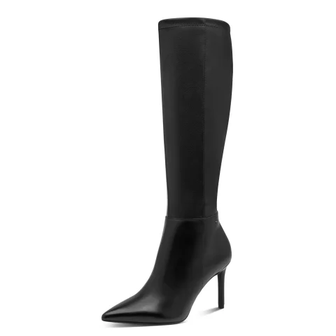 Ботуши На Ток TAMARIS – 1-25556-45-001 BLACK — снимка 3