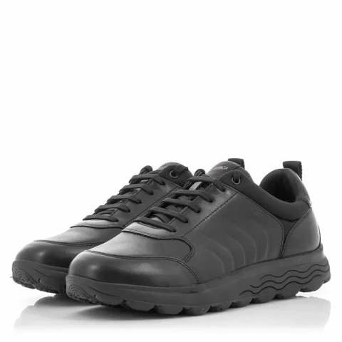 Мъжки Сникърс GEOX – U46BYB U SPHERICA BLACK — снимка 3