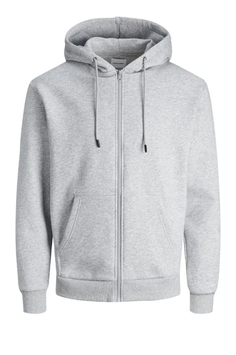 Жилетка Jjebradley Sweat Zip Hood 12249342 BS000086 light grey melange