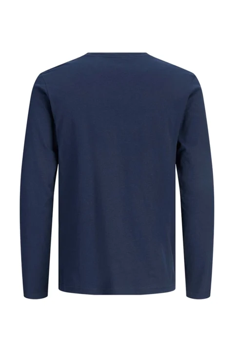 Блуза Jjbuster Neck Bts 12298620 19-3923 TCX navy blazer — снимка 2