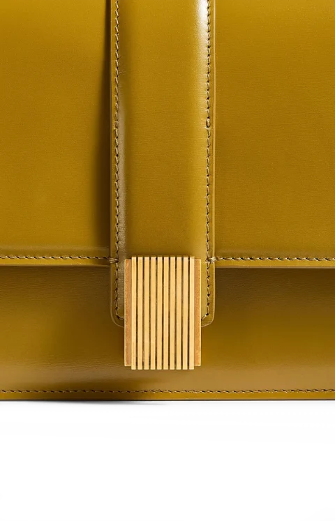 Blake Top Handle Bag in Golden Olive — снимка 4
