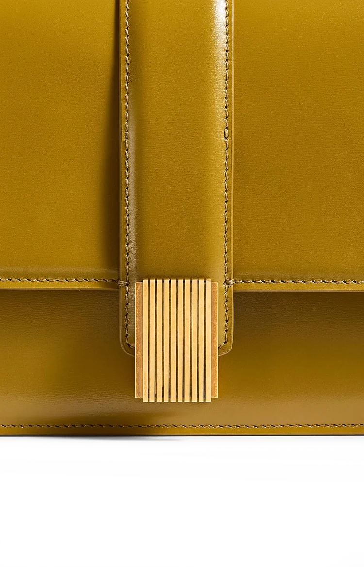 Blake Top Handle Bag in Golden Olive — снимка 4