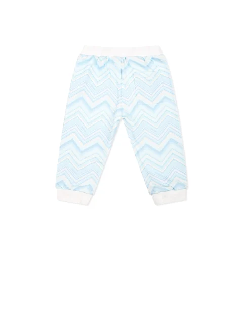 Спортен панталон с принт Missoni Kids — снимка 2