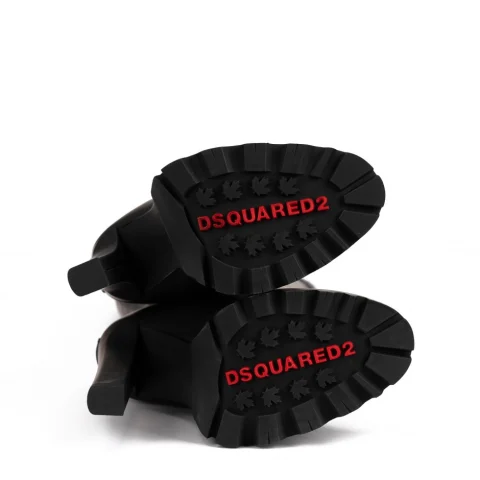 Дамски велурени ботуши Dsquared2 — снимка 14