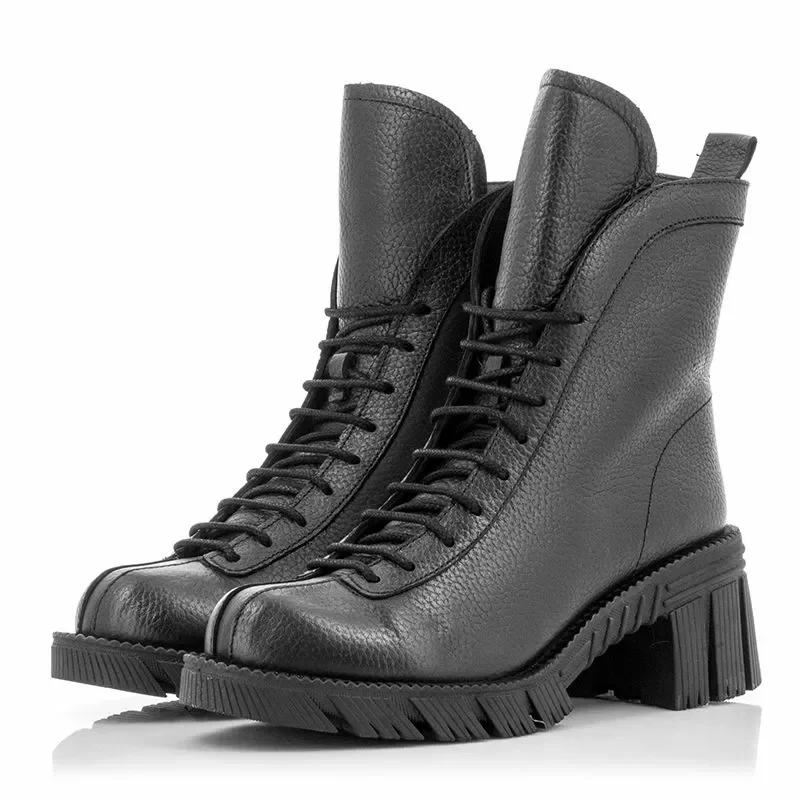 Дамски Кубинки CARLO FABIANI – D22KC-4210-LX BLACK FLOATER — снимка 3