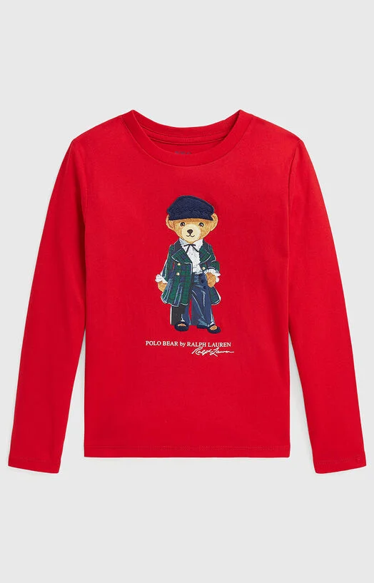 Блуза с Polo Bear принт