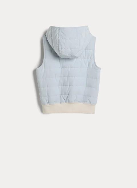 Елек с качулка Brunello Cucinelli Kids 12 — снимка 2