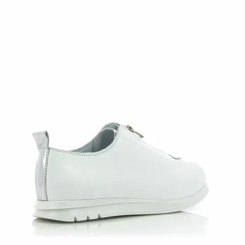 Дамски Ежедневни VENEZIA – 446-45630 LEATHER WHITE — снимка 2