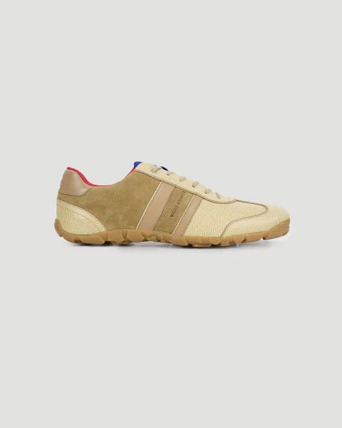 The Cadence Sneaker in Beige