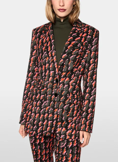 Сако с цялостен принт Marc Cain Collections