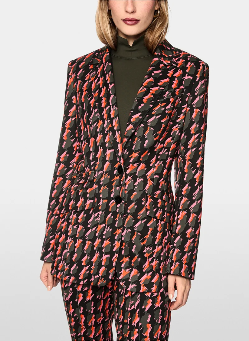 Сако с цялостен принт Marc Cain Collections