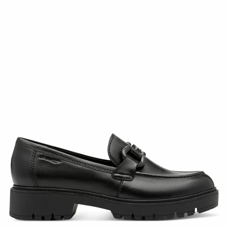 Дамски Лоуфър TAMARIS – 1-24733-45-003 BLACK LEATHER