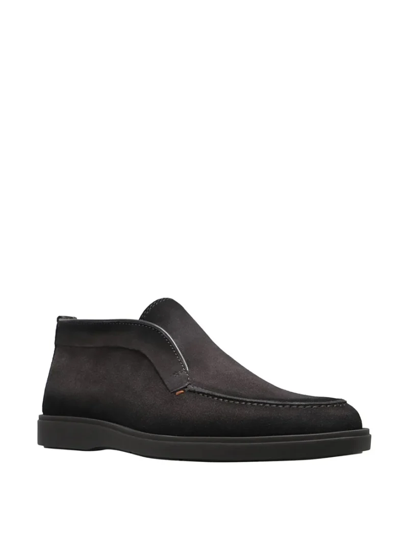 Боти от велур Santoni — снимка 2