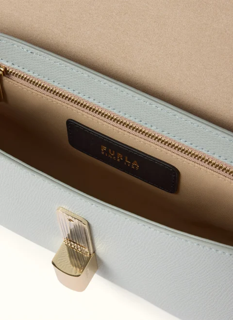 Мини чанта Furla Iride Nebbia Gray — снимка 3