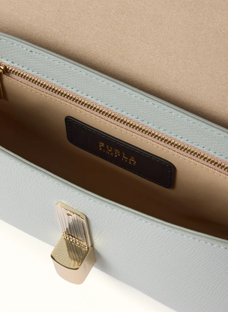 Мини чанта Furla Iride Nebbia Gray — снимка 3