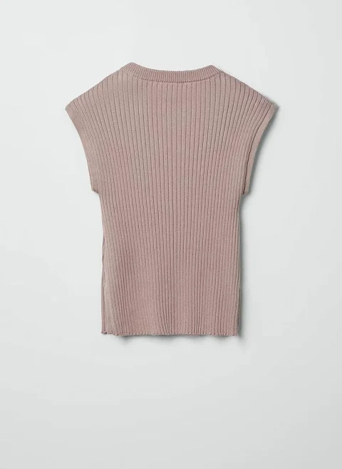 Пуловер с монили Brunello Cucinelli Kids — снимка 2