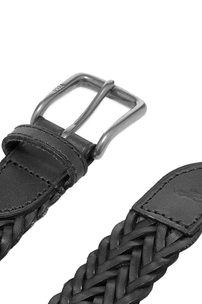 Колан Brd Blt-Casual-Smooth Leather 405805019001 001 black — снимка 2