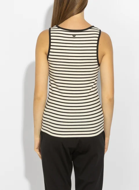Рипсен топ Weekend Max Mara Wkdmultik — снимка 8